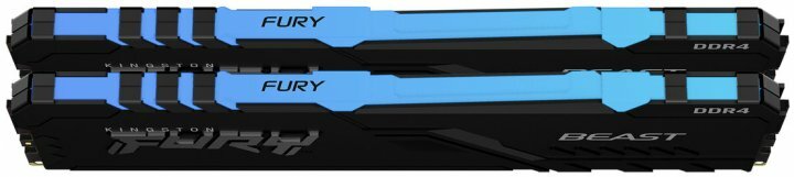 Kingston FURY Beast RGB KF426C16BBAK2/16 / 16GB DDR4 2666