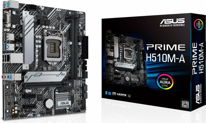 ASUS PRIME H510M-A / mATX Socket 1200 Dual 2x DDR4 3200