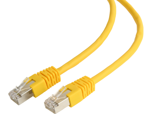 Cablexpert PP6-0.25M / Patch Cord Cat.6 FTP 0.25m Yellow