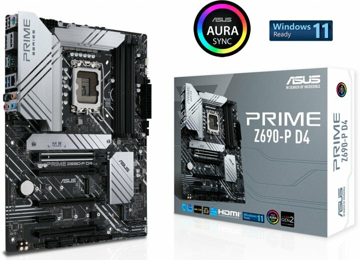 ASUS PRIME Z690-P D4 / ATX LGA1700 DDR4