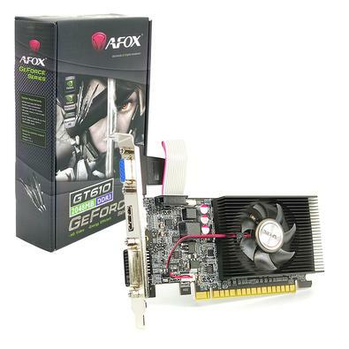 AFOX GeForce GT610 2GB DDR3 64bit / AF610-2048D3L7-V5