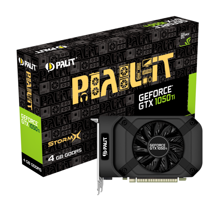 Palit GeForce GTX 1050 Ti StormX 4GB GDDR5 128bit