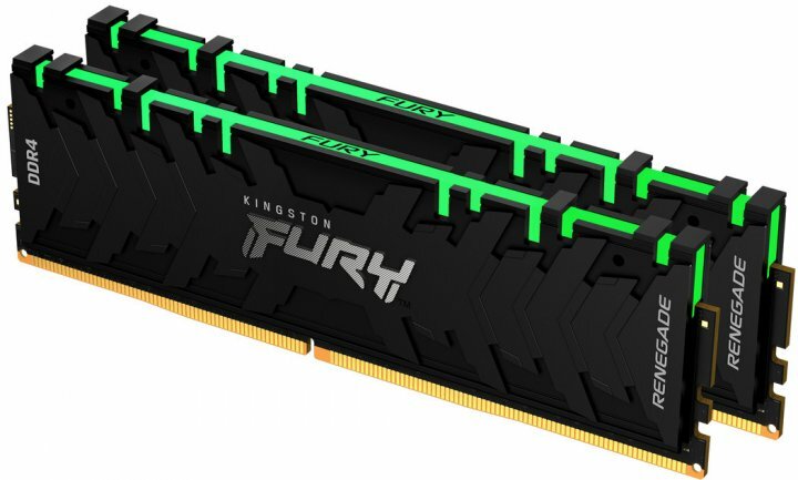 Kingston FURY Renegade RGB / 2x 16GB DDR4 3200 / KF432C16RB1AK2/32