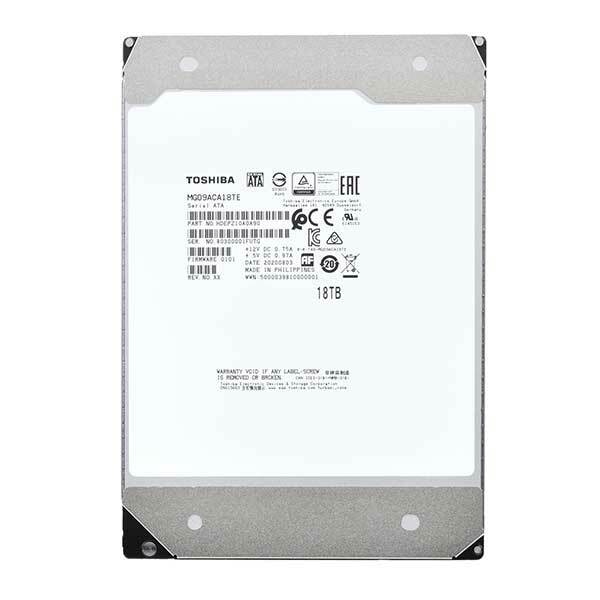 Toshiba MG09ACA18TE / 3.5" HDD 18.0TB