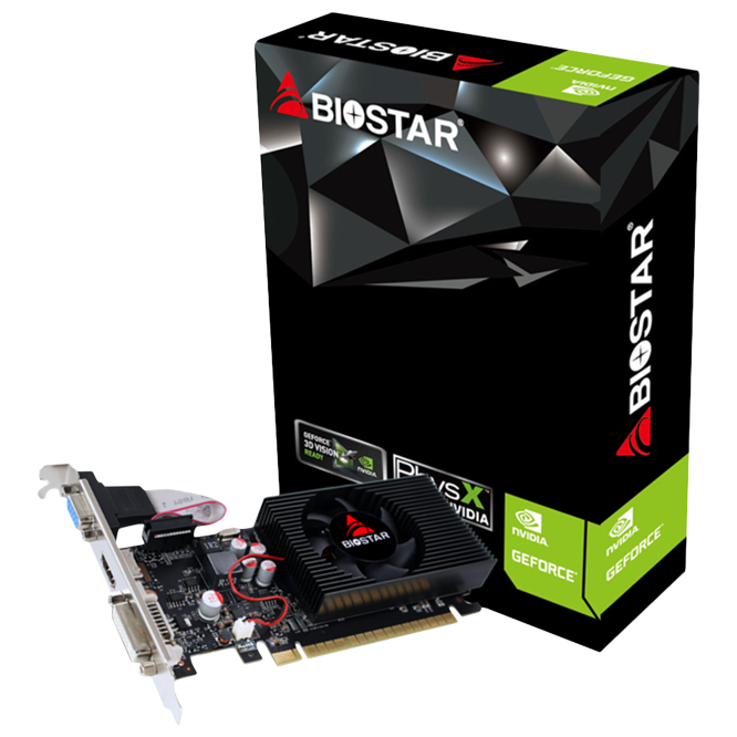 BIOSTAR GeForce GT730 2GB GDDR3 128bit / VN7313THX1