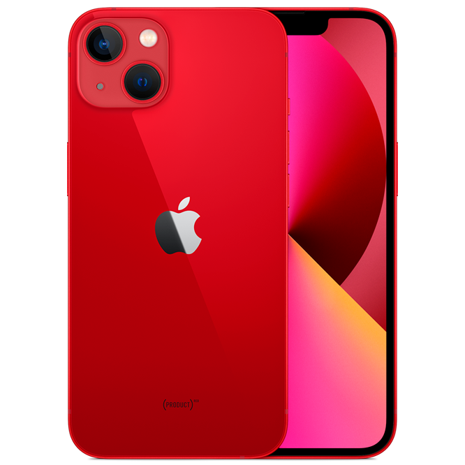 Apple iPhone 13 / 6.1 Super Retina XDR OLED / A15 Bionic / 4Gb / 128Gb / 3240mAh / Red