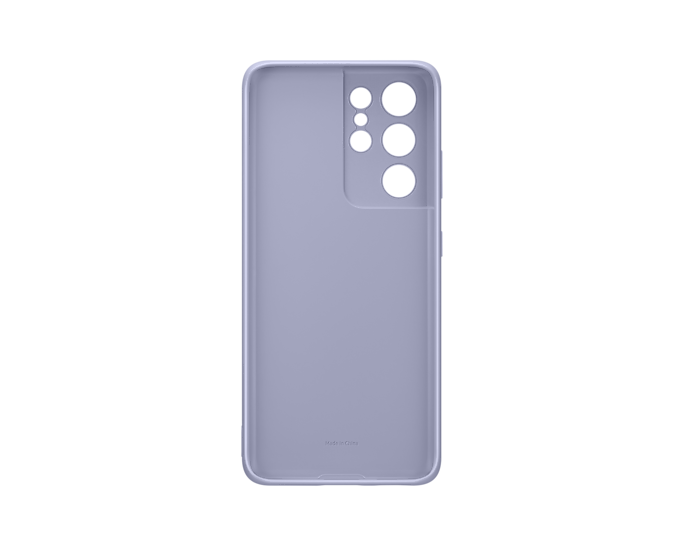 Samsung Silicone cover Galaxy S21 Ultra / Purple