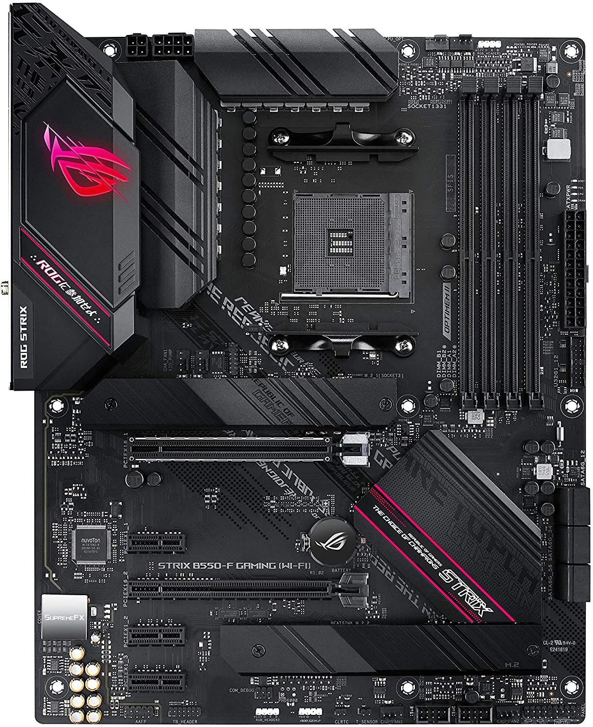 ASUS ROG STRIX B550-F GAMING WI-FI II / ATX AM4 /