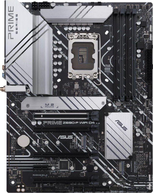 ASUS PRIME Z690-P WI-FI D4 / ATX LGA 1700 Dual DDR4 5333