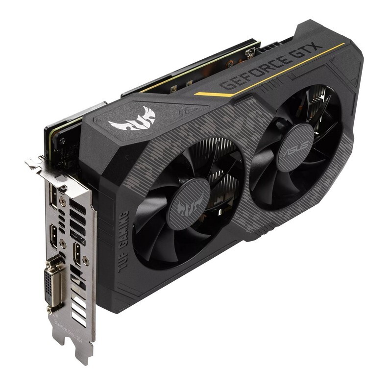 ASUS GeForce GTX 1660 Ti 6GB GDDR6 192bit TUF Gaming EVO TOP / TUF-GTX1660TI-T6G-EVO-GAMING