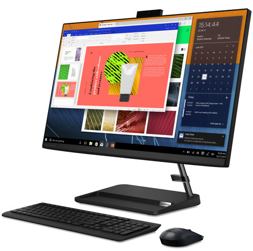 Lenovo IdeaCentre 3 27ITL6 / 27'' FullHD IPS / Core i5-1135G7 / 8GB DDR4 / 512GB NVMe / DOS / Black