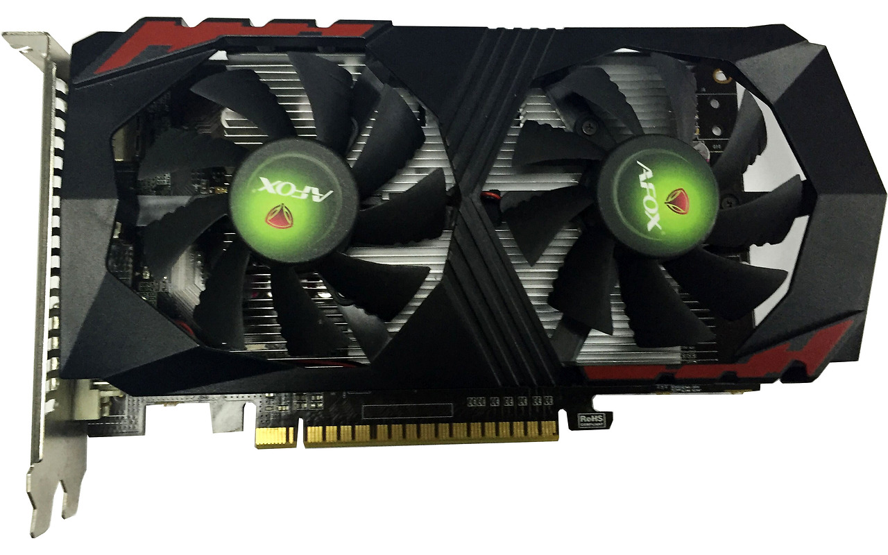 AFOX GeForce GTX 1050 Ti 4GB GDDR5 128bit / AF1050TI-4096D5H7-V4