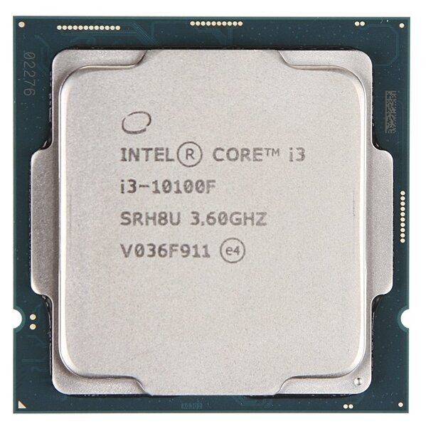 Intel Core i3-10100F S1200 65W 14nm / Tray