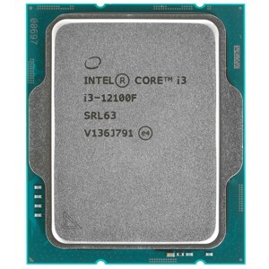 Intel Core i3-12100F / LGA1700 58W NO GPU / Tray