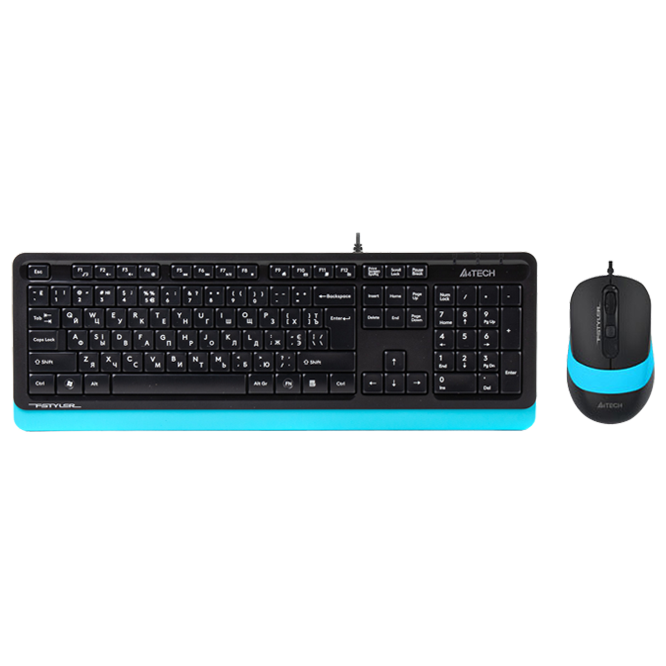 A4Tech F1010 / Laser Engraving / Blue