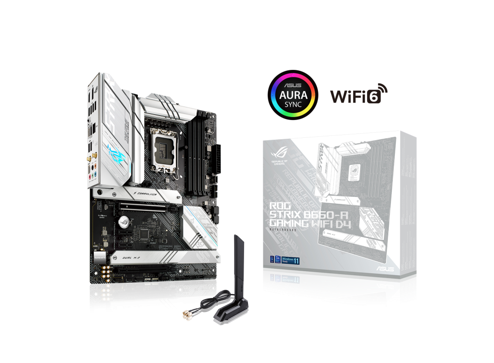 ASUS ROG STRIX B660-A GAMING WI-FI D4 / ATX LGA1700 DDR4 5333