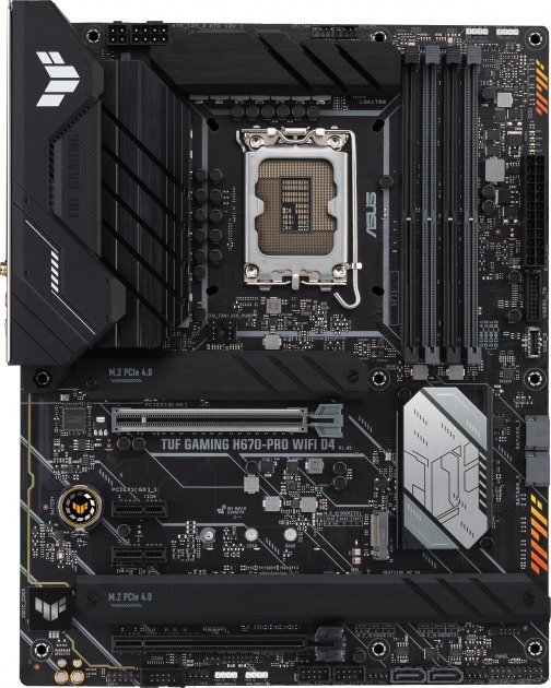 ASUS TUF GAMING H670-PRO WI-FI D4 / ATX LGA1700 DDR4 5333