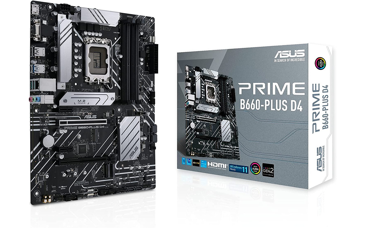ASUS PRIME B660-PLUS D4 / ATX LGA1700 DDR4 5333