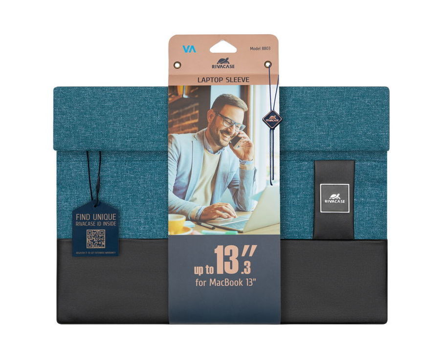 Rivacase 8803 / Sleeve MacBook Pro 13.3 Turquoise