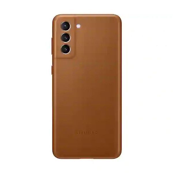 Samsung Leather cover Galaxy S21+ Brown