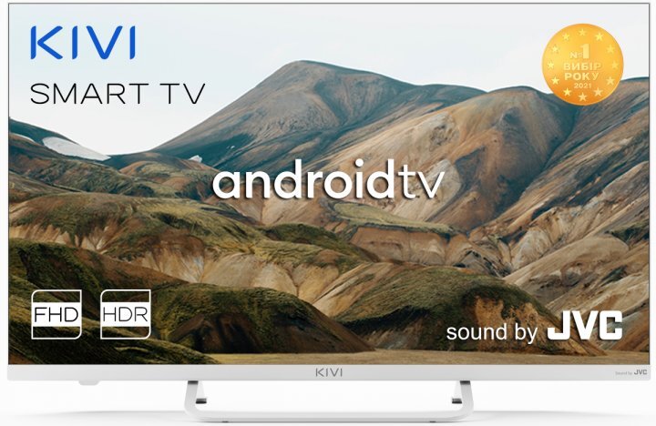 KIVI 32F790LW / 32'' DLED FullHD SMART TV Android TV 9.0