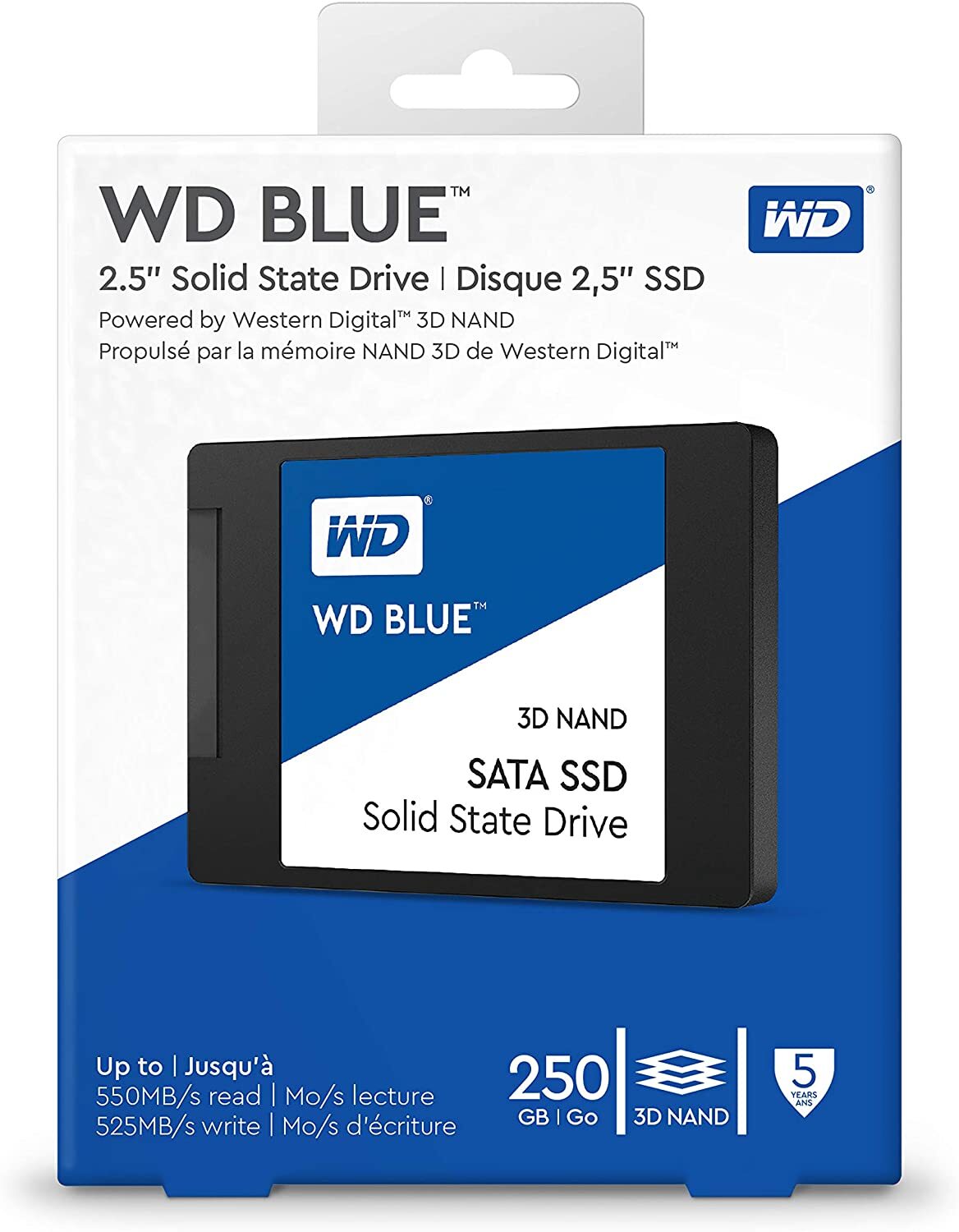WesternDigital Blue WDS250G2B0A / SATA SSD 250GB