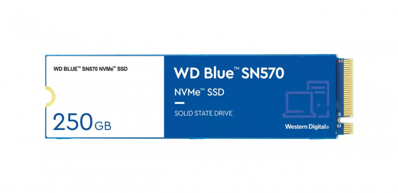 WesternDigital Blue SN570 / M.2 NVMe SSD 250GB