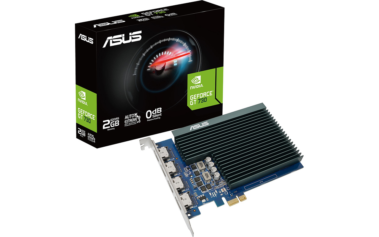 ASUS GeForce GT730 2GB GDDR5 64bit Silent / GT730-4H-SL-2GD5