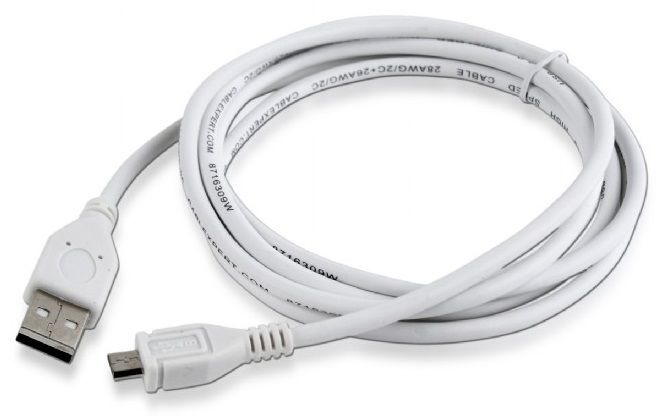 Cable Cablexpert CCP-mUSB2-AMBM-6 / White