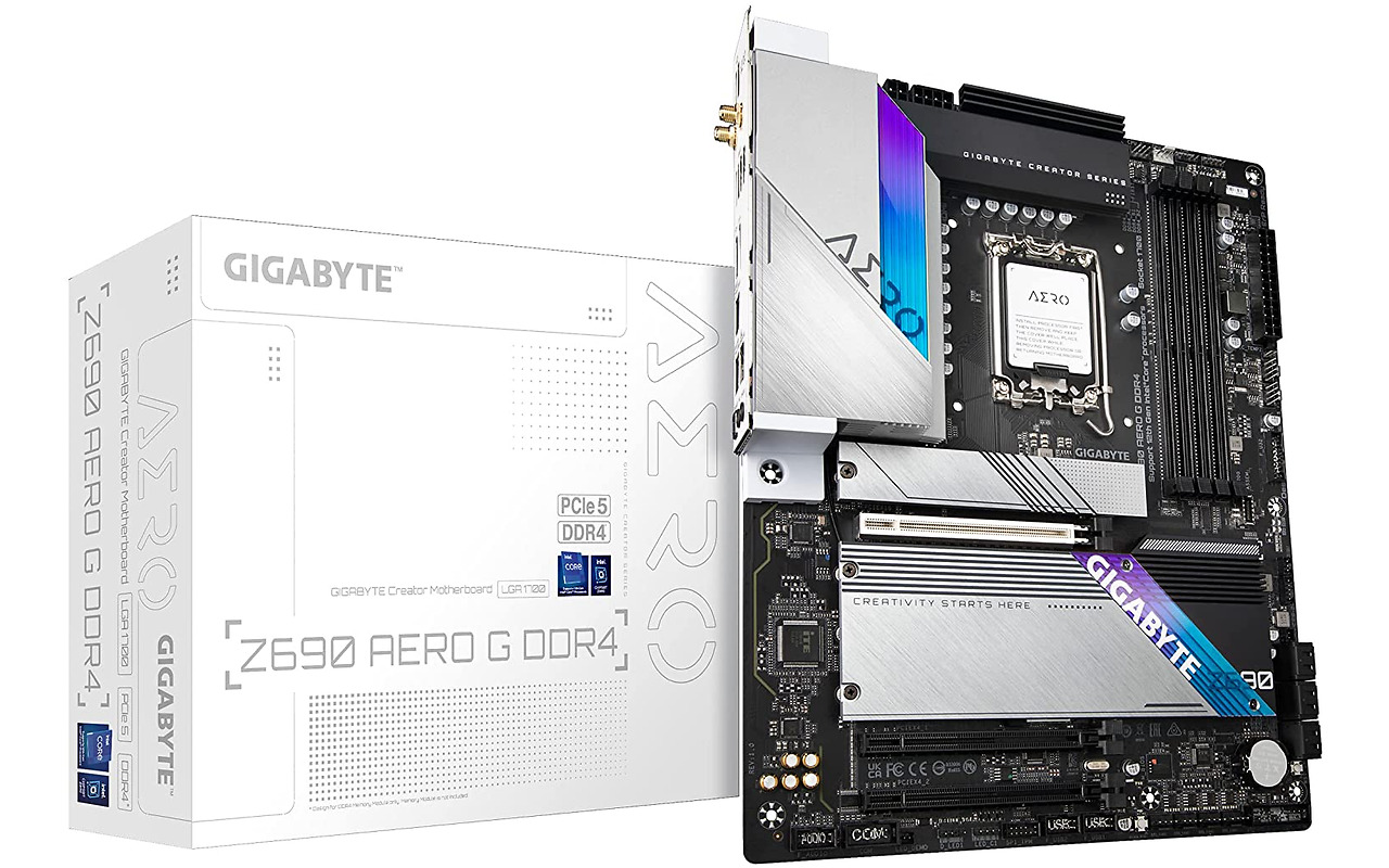 GIGABYTE Z690 AERO G / ATX Socket 1700 Dual 4xDDR5 6000