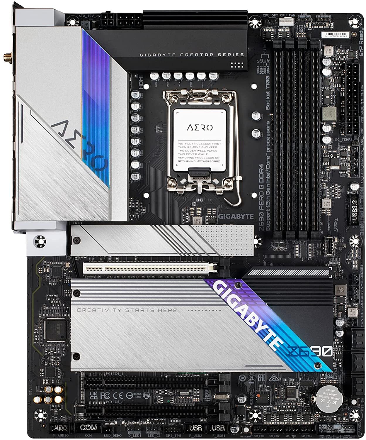 GIGABYTE Z690 AERO G / ATX Socket 1700 Dual 4xDDR5 6000