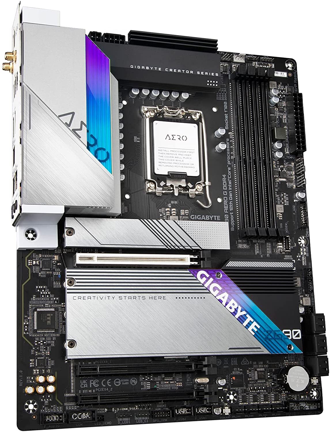 GIGABYTE Z690 AERO G / ATX Socket 1700 Dual 4xDDR5 6000