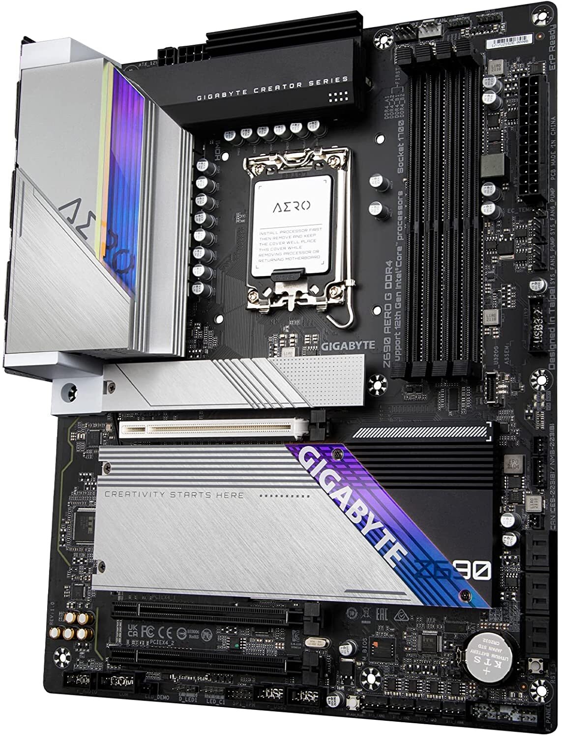 GIGABYTE Z690 AERO G / ATX Socket 1700 Dual 4xDDR5 6000