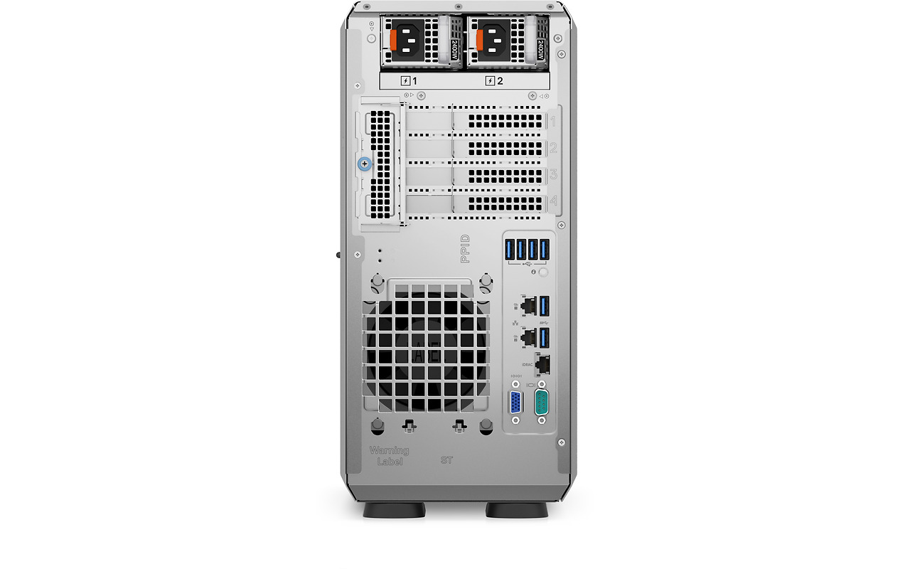 DELL PowerEdge T350 Tower / Xeon E-2378G / 2x 16GB DDR4 / 480GB SSD / 2x 2.0TB SAS / iDRAC9 / 450W PSU