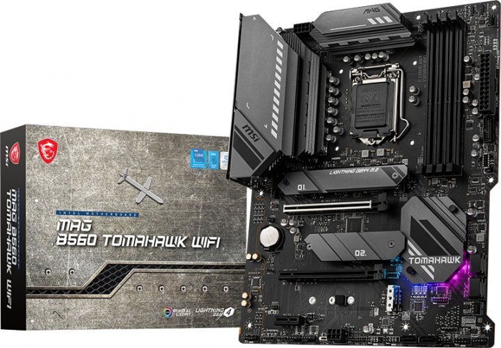 MSI MAG B560 TOMAHAWK WI-FI / ATX S1200 Dual 4xDDR4 5066