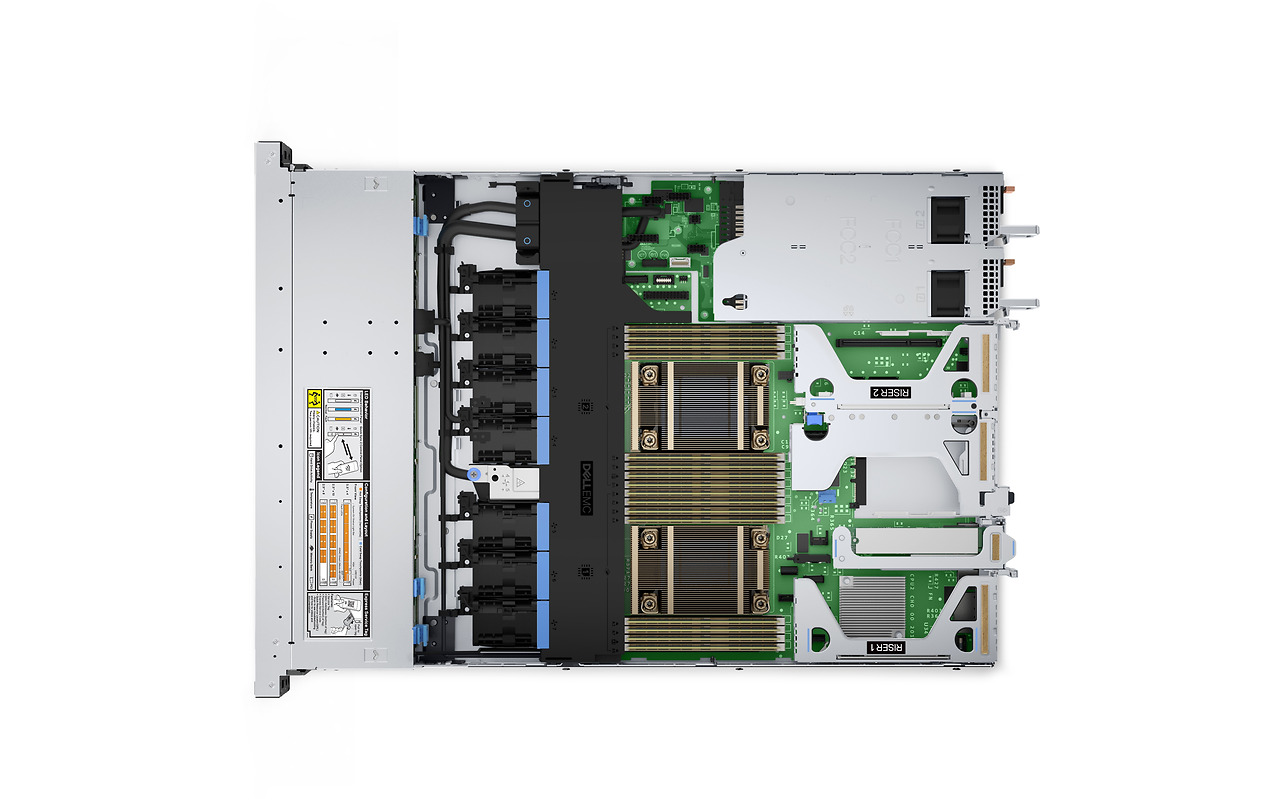 DELL PowerEdge R450 1U  / Xeon Silver 4314 / 64GB DDR4 / 2x960Gb SSD / 4x1.2TB HDD / iDRAC9 / 2x 800W /