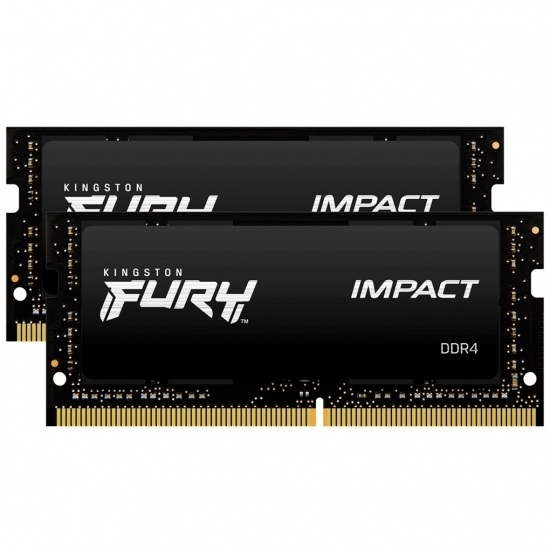 Kingston FURY Impact KF432S20IBK2/16 / 2x8GB DDR4 3200 SODIMM