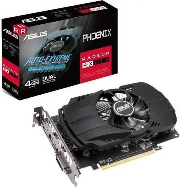 ASUS Radeon RX550 4GB GDDR5 Phoenix EVO 128bit / PH-RX550-4G-EVO