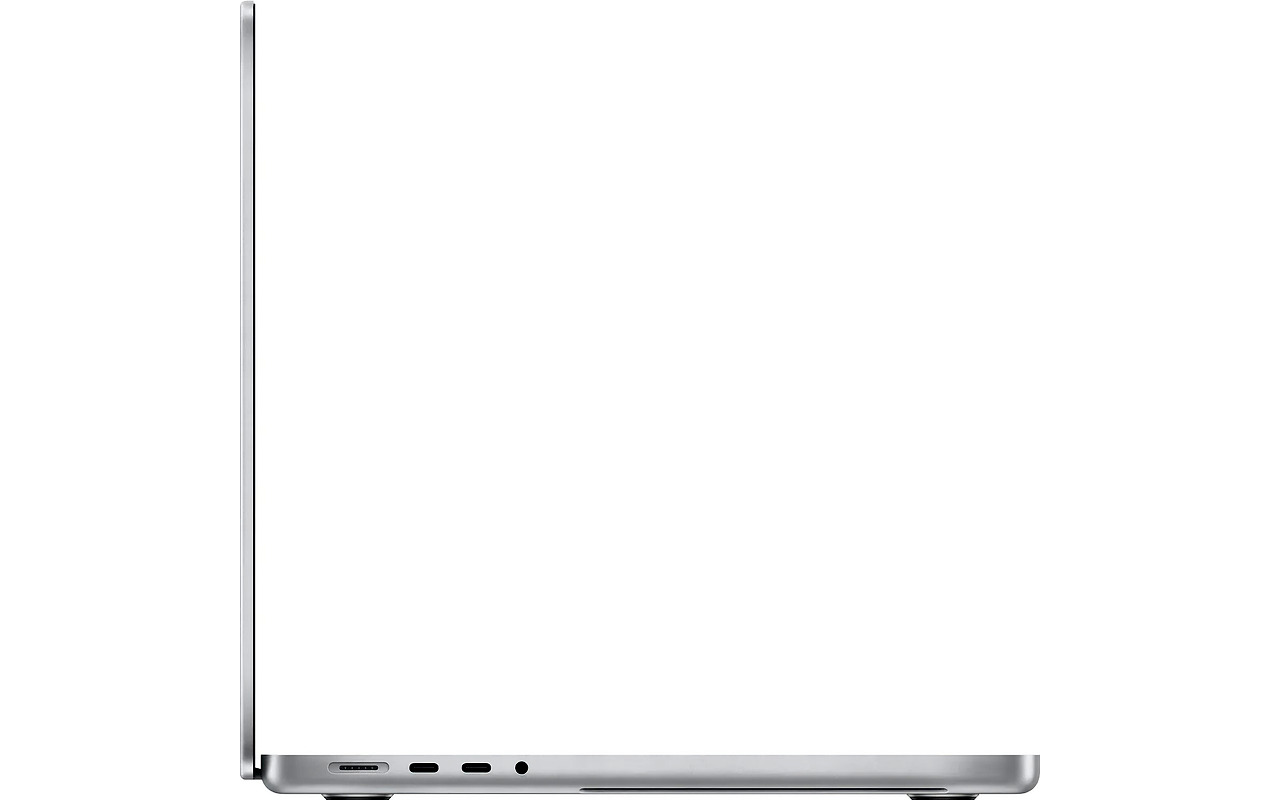 Apple MacBook Pro / 14.2 Liquid Retina XDR / M1 Pro / 8 core CPU / 14 core GPU / 16GB RAM / 512Gb SSD / Type-C 96W AC Adapter / Silver