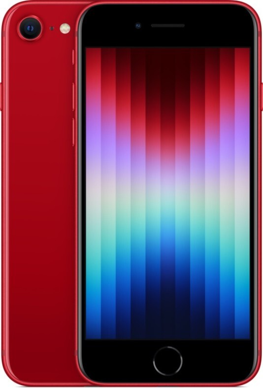 Apple iPhone SE 2022 / 4.7'' Retina IPS / Apple A15 / 4GB / 128GB / 2018mAh / Red