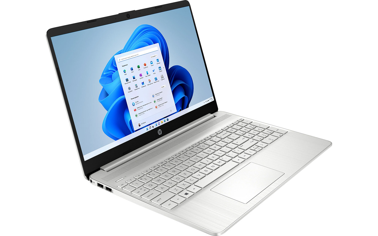 HP Laptop 15s Natural Silver / 15.6'' IPS FullHD / Core i5-1135G7 / 16GB DDR4 / 512GB NVMe / Intel Iris Xe / FreeDOS / 2X1R5EA#ACB