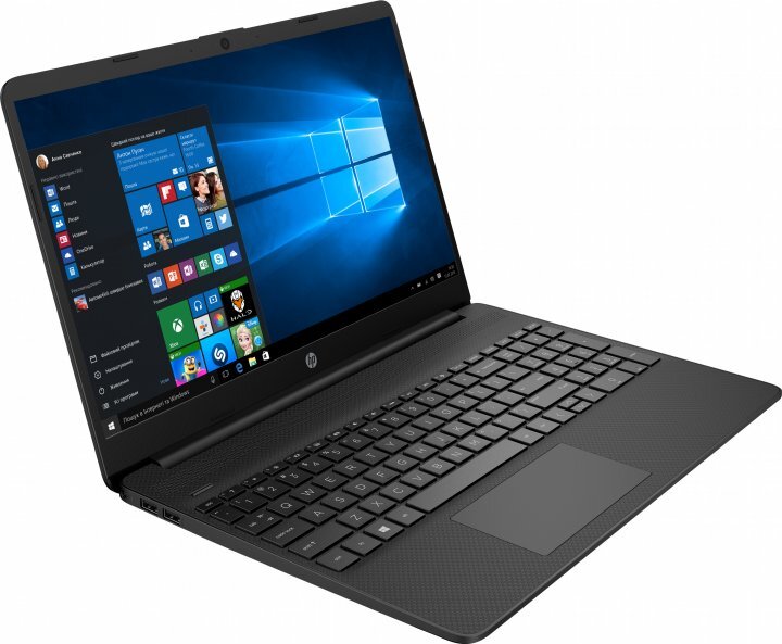 HP Laptop 15s Jet Black / 15.6'' IPS FullHD / Ryzen 7 5700U / 8GB DDR4 / 512GB NVMe / AMD Radeon / FreeDOS / 4H2W0EA#ACB