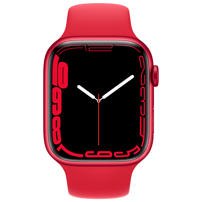 Apple Watch Series 7 Aluminum Product Red 45mm