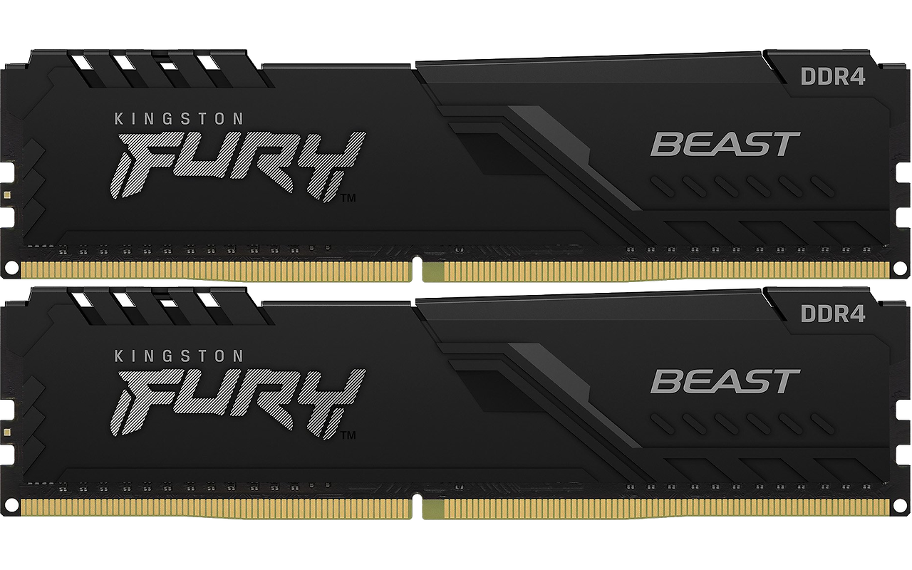 Kingston FURY Beast KF430C15BB1K2/32 / 32GB DDR4 3000MHz
