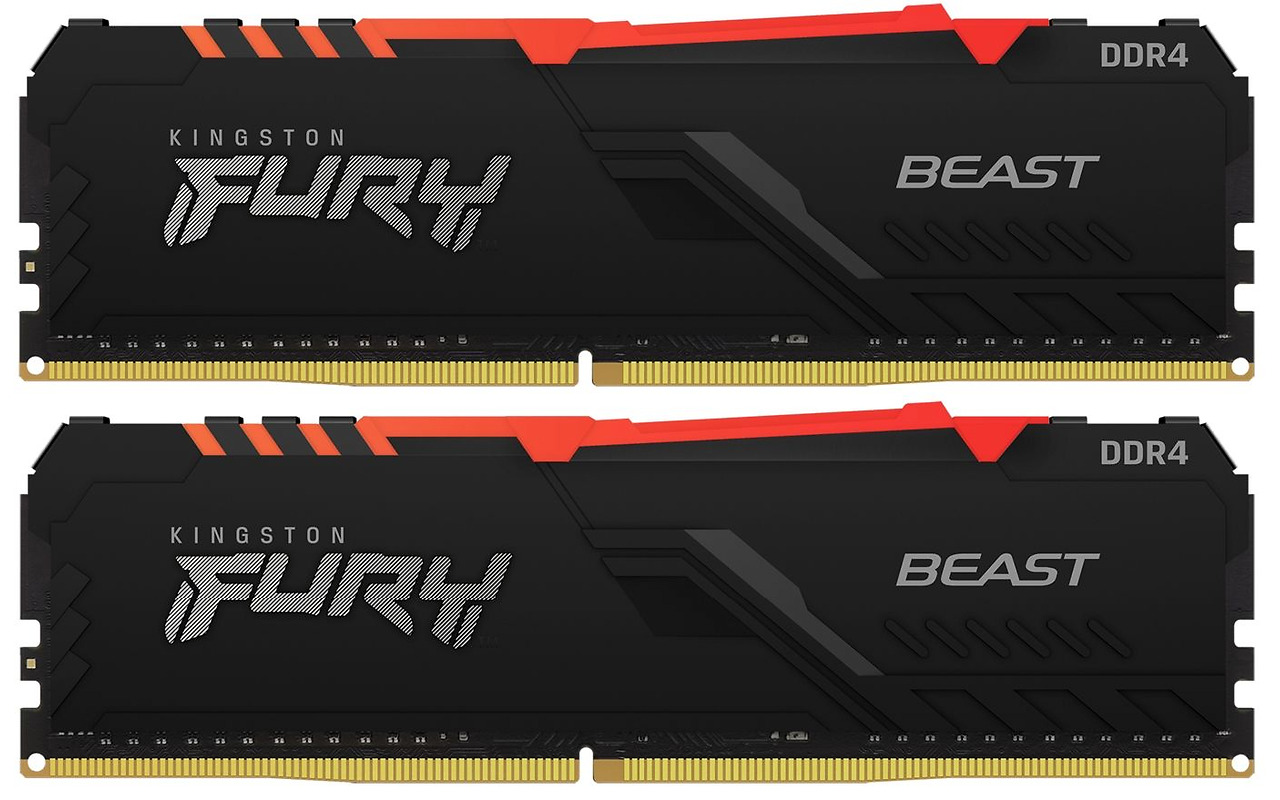 Kingston FURY Beast RGB KF436C17BBAK2/16 / 16GB DDR4 3600