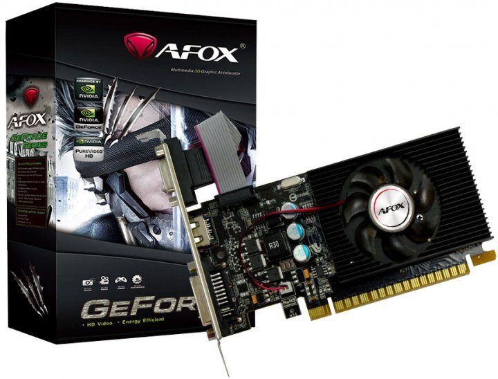 AFOX GeForce GT220 1GB DDR3 128Bit / AF220-1024D3L4