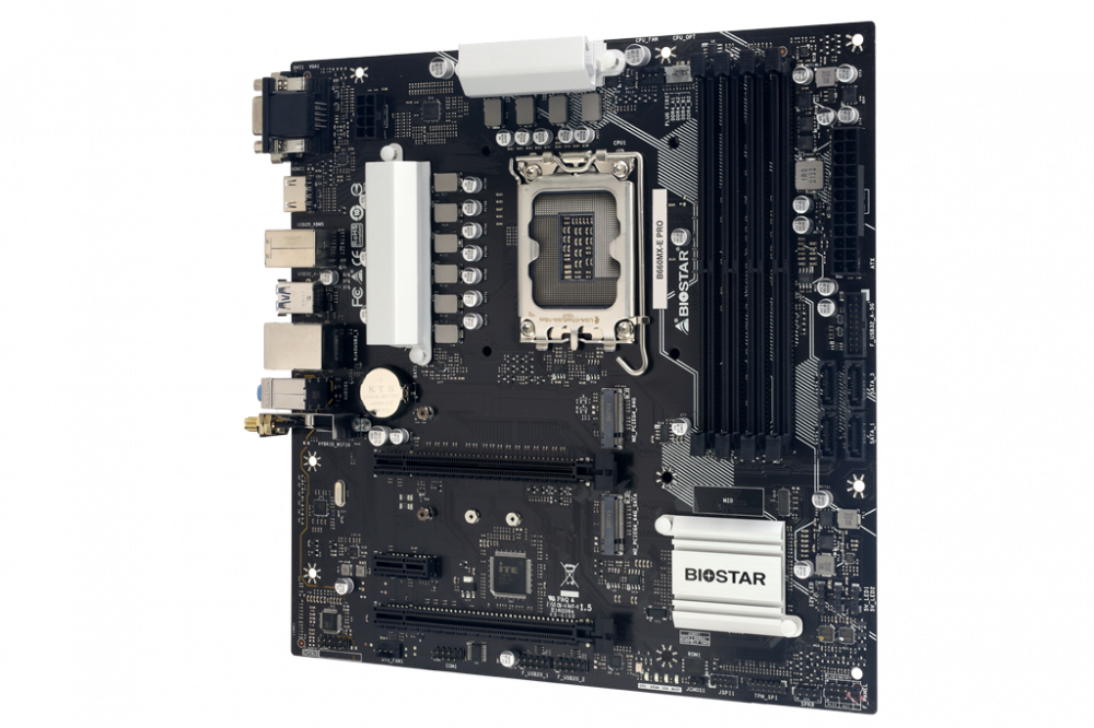 Biostar B660MX-E / mATX Socket 1700 Dual 2xDDR4-4000