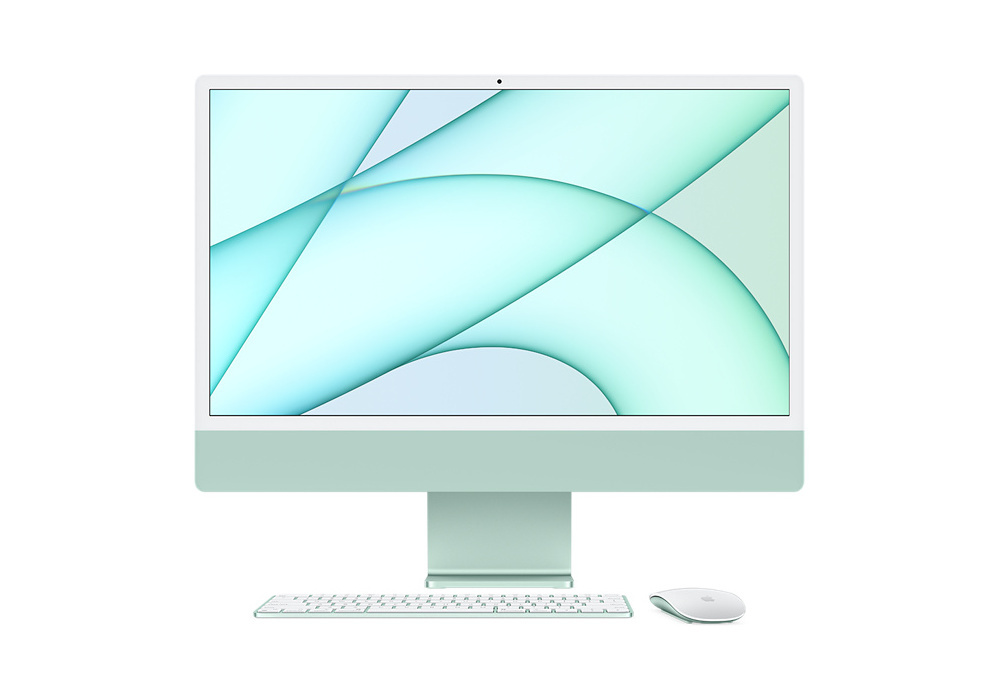 Apple iMac / 24 Retina 4.5K / M1 8-core CPU / 7-core GPU / 8GB RAM / 256GB SSD / Mac OS