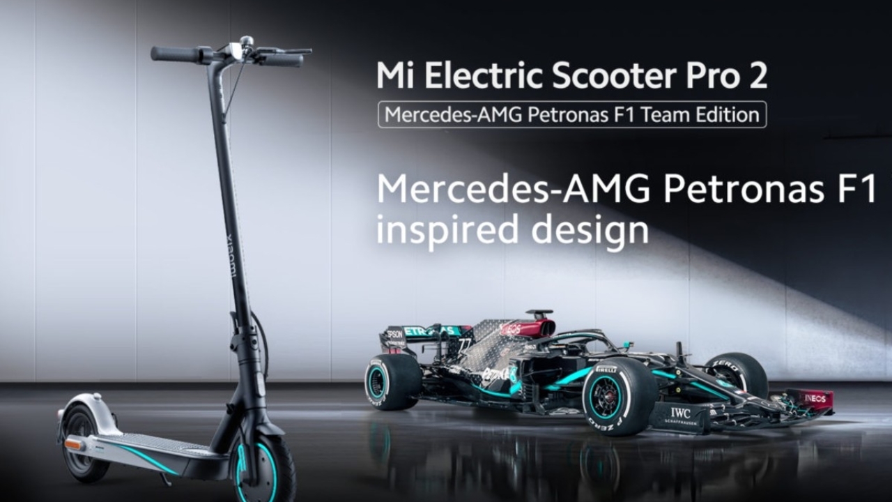 Xiaomi Mi Electric Scooter Pro 2 Mercedes AMG Petronas F1 Team Edition
