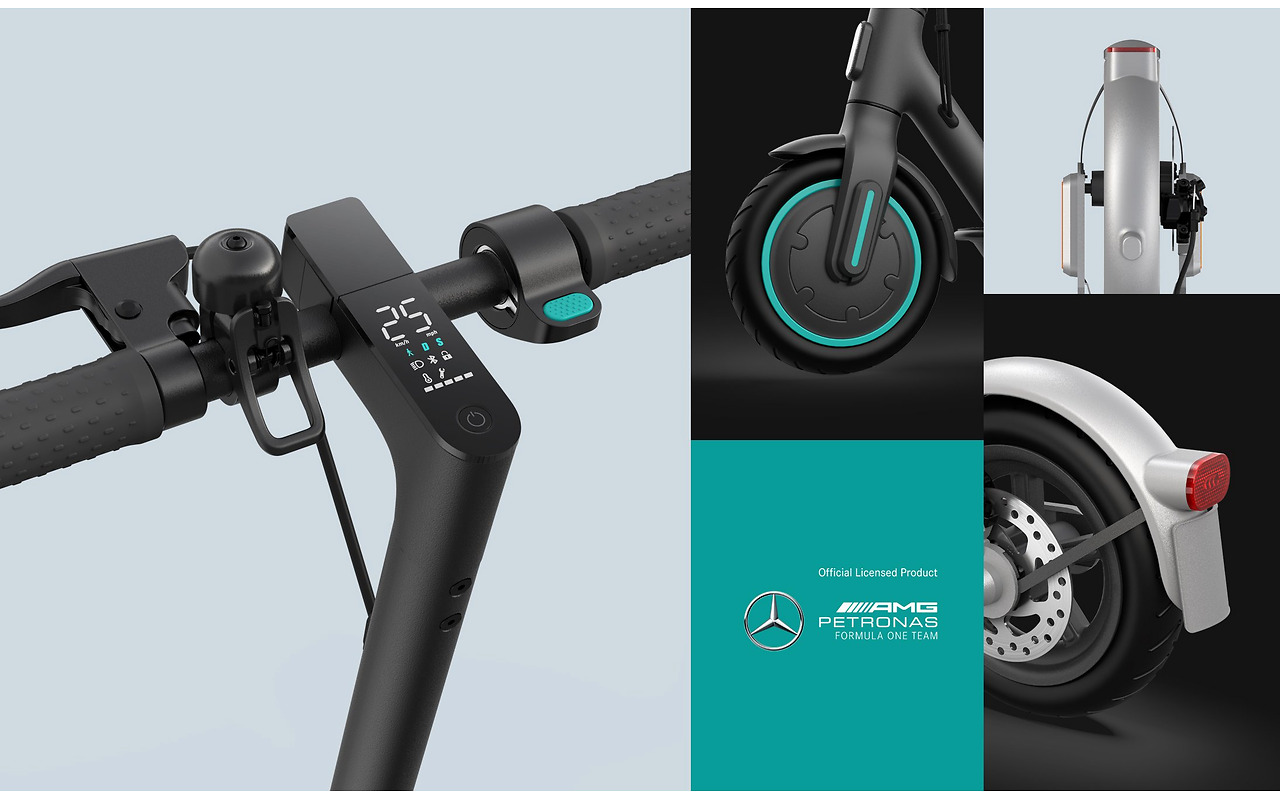 Xiaomi Mi Electric Scooter Pro 2 Mercedes AMG Petronas F1 Team Edition